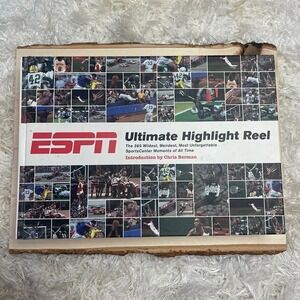 ESPN Ultimate Highlight Reel Table Book